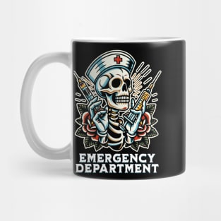 Skeleton Nurse - Untextured Mug